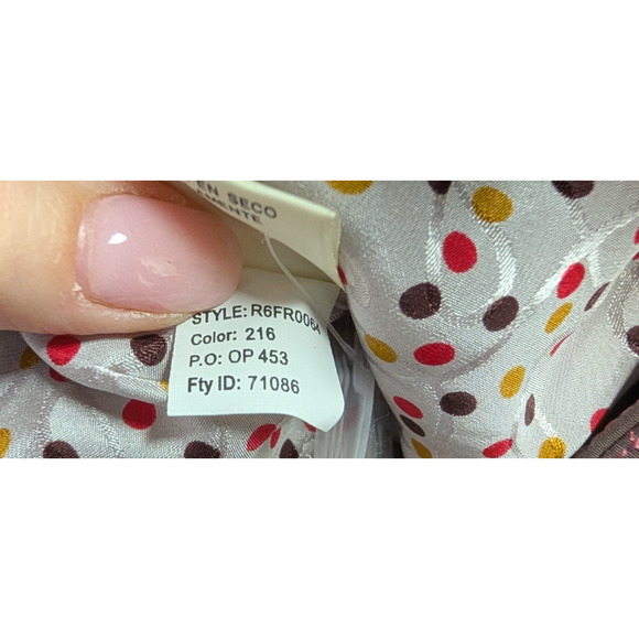 Penguin Brown Quilted Asymmetric Button Double Breasted Preppy Twee Jacket 10 - Picture 7 of 7